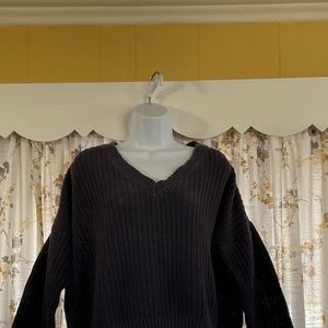 Victoria Secret PINK Forenza Cozy Knit Pullover V-Neck Sweater